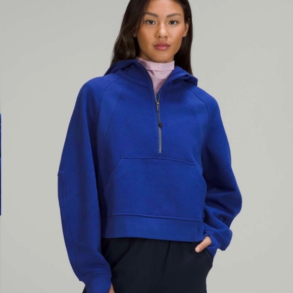 Lululemon Scuba Oversized Half-Zip Hoodie - Picture 1 of 7